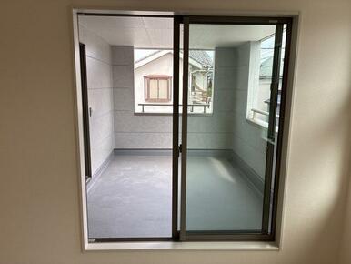 洗濯物を干す場所といえばここ（1号棟）