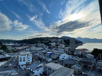 朝も気持ちの良い眺望です！