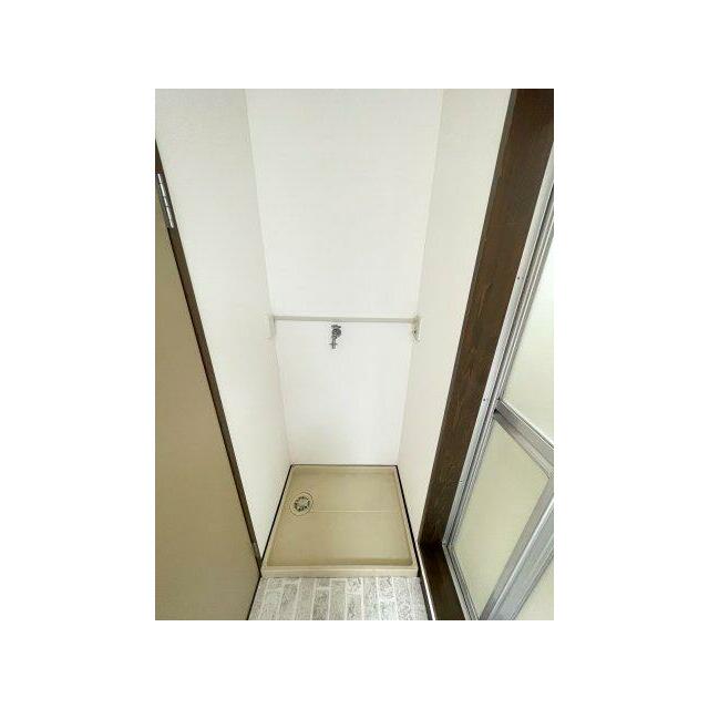 洗濯機置き場です。