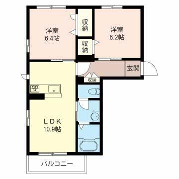 テラ・ナターレ　ＩＩ ００２０１ 2LDKの画像