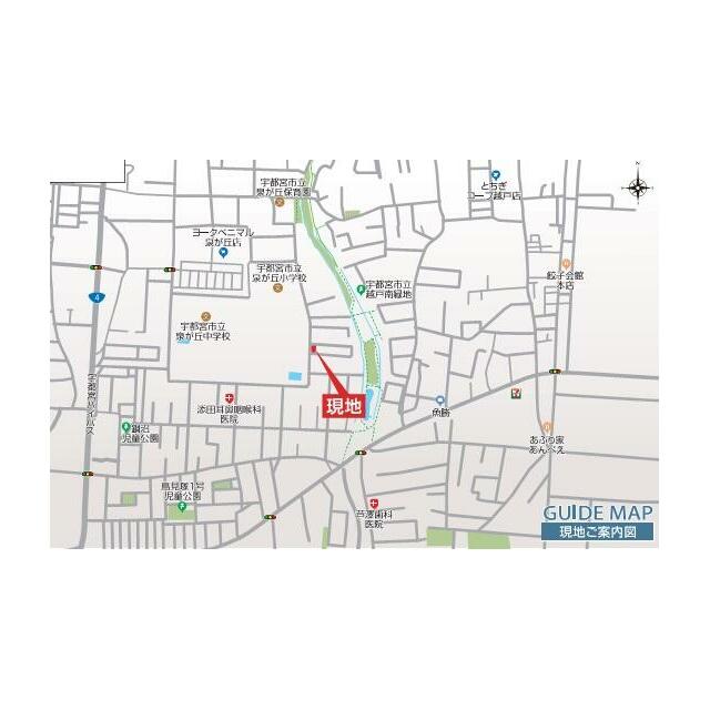 現地案内図