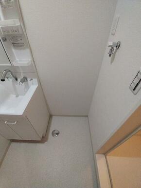 室内洗濯機置場♪