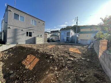 北側より本物件を撮影