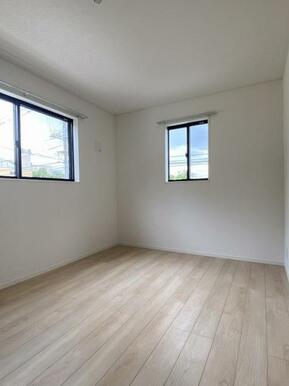 全居室2面採光になっているので通気性・日当たり良好です。