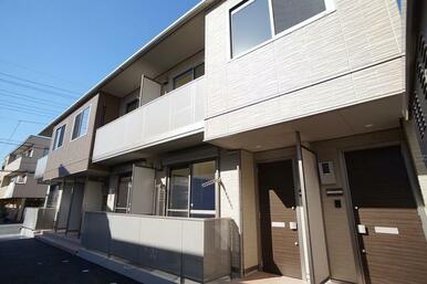 長屋タイプの物件です