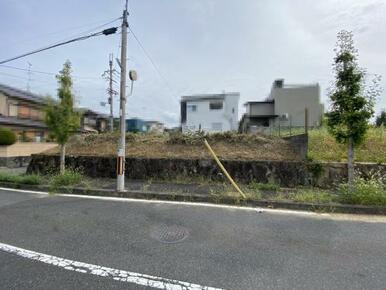 東側道路からの現地写真