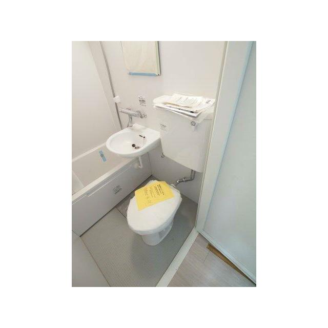 新品トイレ。