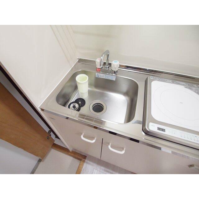 キッチンシンク部分。