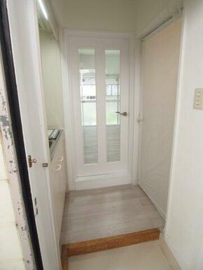 玄関スペース。