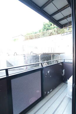 日当たりのよいベランダ♪