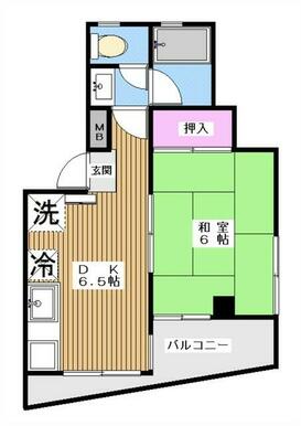 室内洗濯機置き場に変更しました。