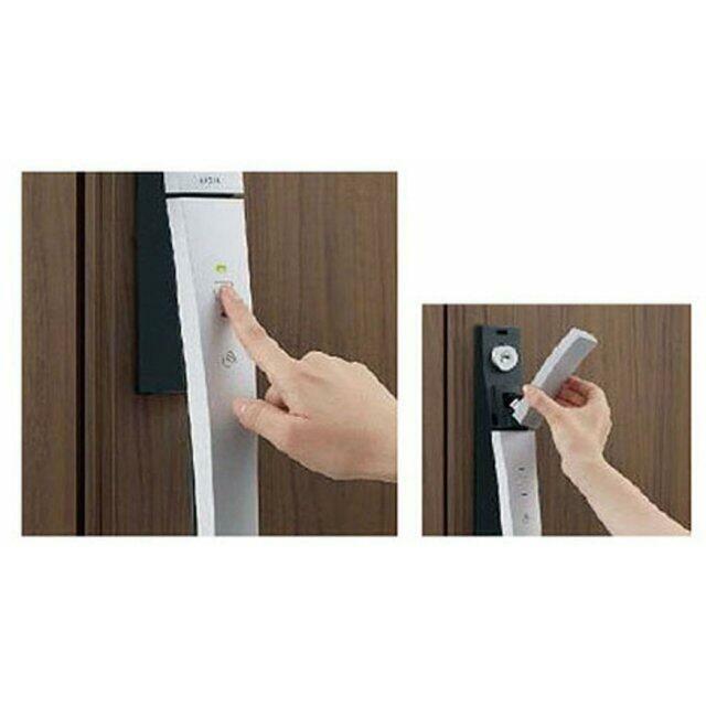 シリンダーがカバーに覆われている為のピッキング防止に効果的。