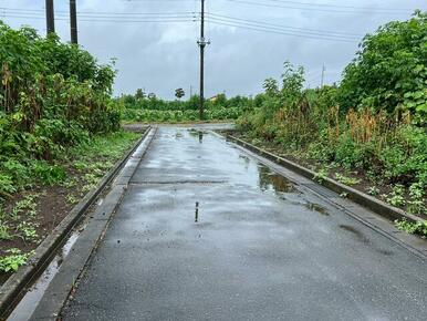 前面道路