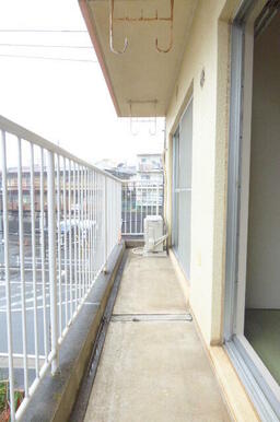 ★バルコニーも広々しています★