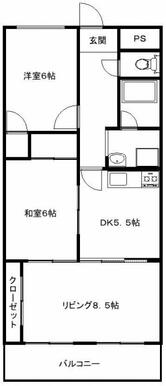 図面と異なる点は現況有姿とします。偶数号室は反転タイプとなります。