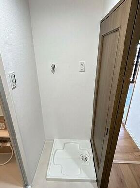 「洗面脱衣室」洗濯パン新品交換済みです。