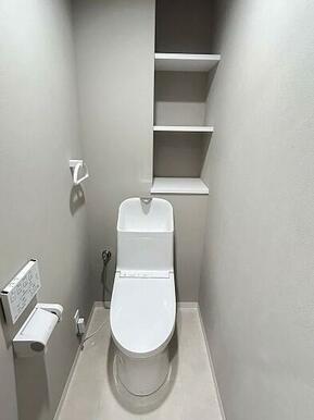 「トイレ」新品交換済みです。