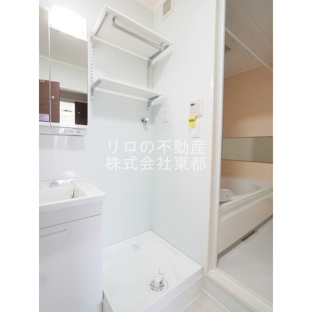 洗濯パン付きで水漏れの心配がいりません！