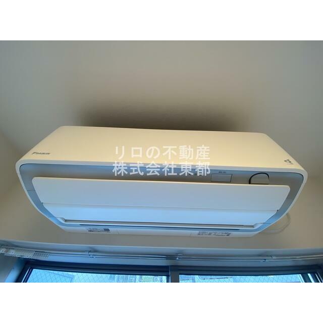 エアコン設置済みなので、オールシーズン快適に暮らせます♪