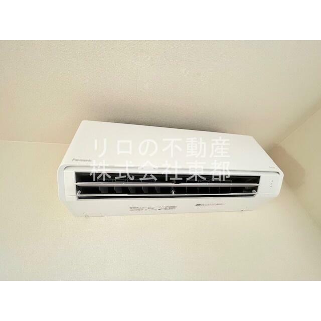 エアコン設置済みなので面倒な取り付け作業いりません♪