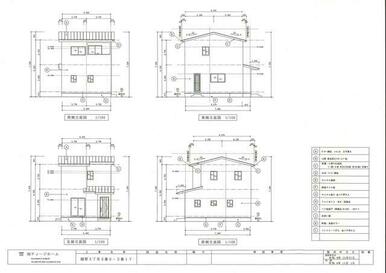 新築プラン参考立面図