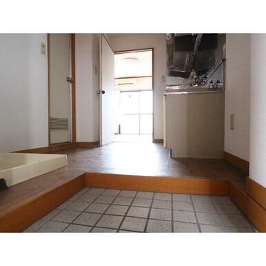 風通しのよい玄関です