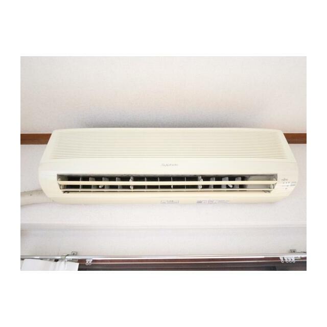 うれしいエアコンつきです