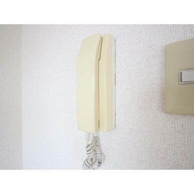 来客者の声が聴けるドアホンです