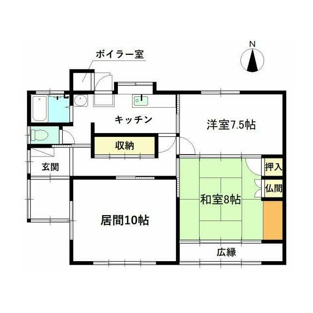 周辺環境充実の人気の平屋！