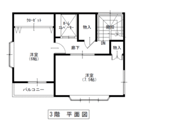 ３Ｆ間取り図