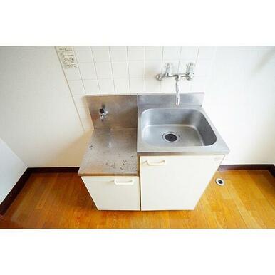 ガスコンロ設置可能キッチン