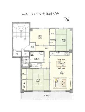 ☆３ＬＤＫ×７１．９０平米♪☆敷地内駐車場１台無料♪☆弊社にて室内リフォーム可能♪☆最寄りバス停徒歩