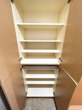 大容量のシューズボックス