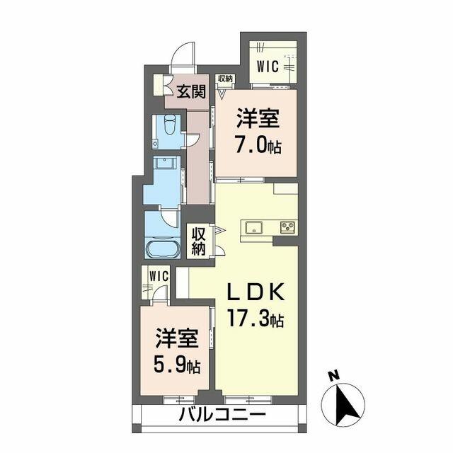 グランエスポア早稲田 ００２０２ 2LDKの画像