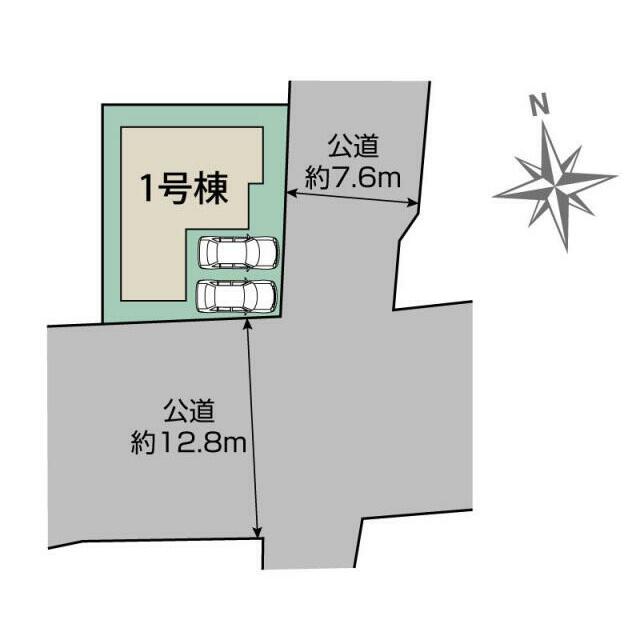 福岡市早良区脇山2丁目1棟 区画図