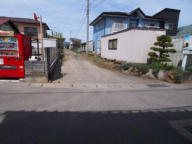 前面道路【伊達市箱崎　土地】