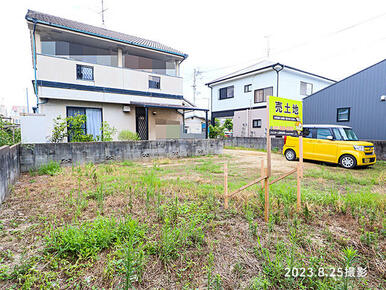 愛媛県松山市勝岡町【売土地】１６３．７６㎡の現地写真