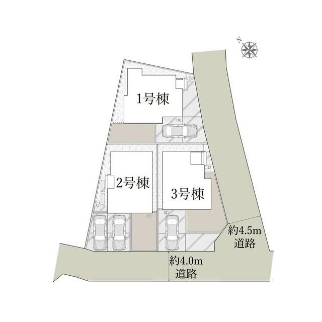 １号棟　区画図