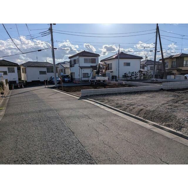 １号棟　現地土地写真