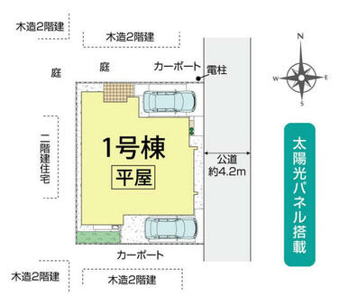 蓮田市西新宿3丁目1棟 区画図