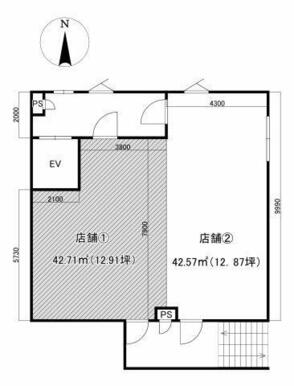 店舗②部分