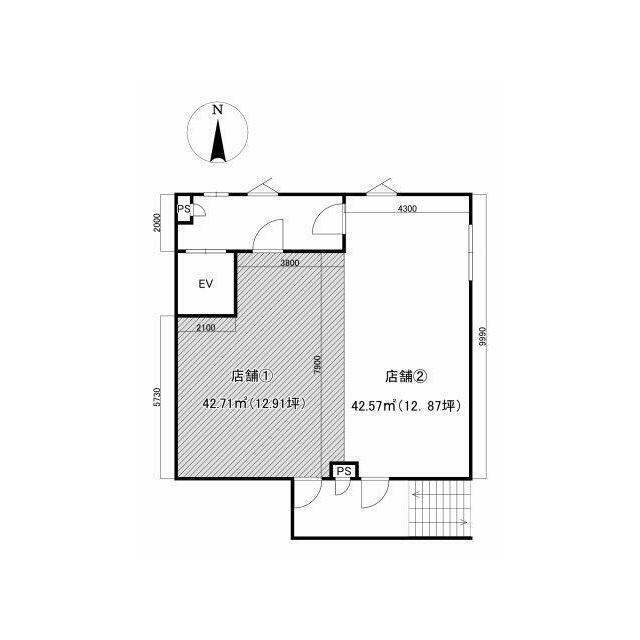 店舗②部分