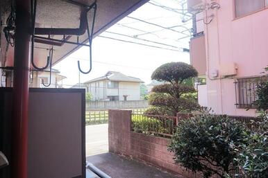 お部屋からの景色です♪