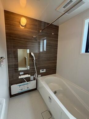 朝風呂、シャワー、夜のバスタイムと使い方は自在（3号棟）