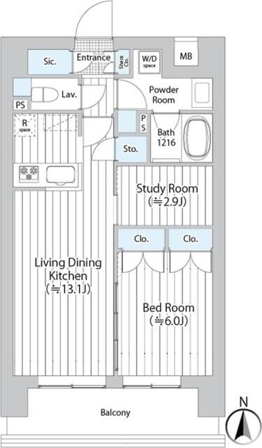 ＧＯＴＥＮ　武蔵小杉 3階 2LDK