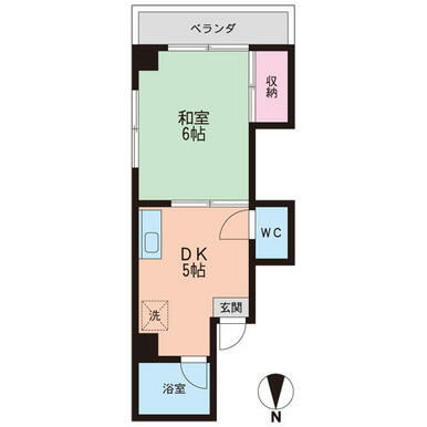 同建物内同じタイプ物件・和室を洋室に変更予定