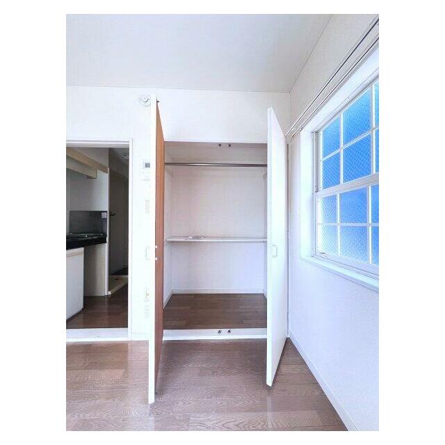 収納力のあるクローゼット