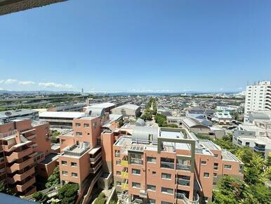 LDKバルコニーからの眺望