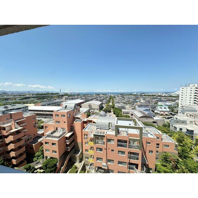 LDKバルコニーからの眺望