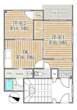 キッチンと洗面が近い間取りだから、朝食やお弁当作りとメイクや身支度を同時進行できます